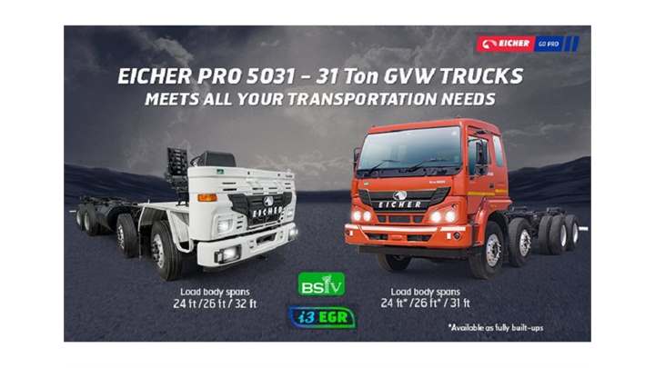 Eicher Pro 5031 Trucks